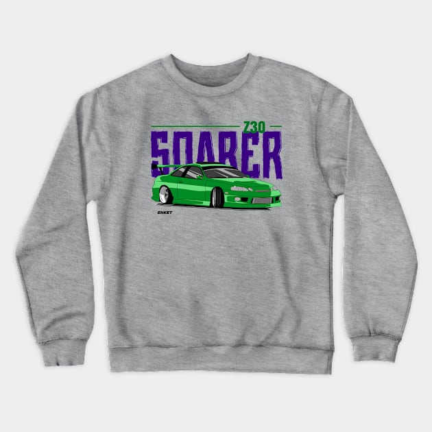 Soarer JDM Legends Crewneck Sweatshirt by shketdesign